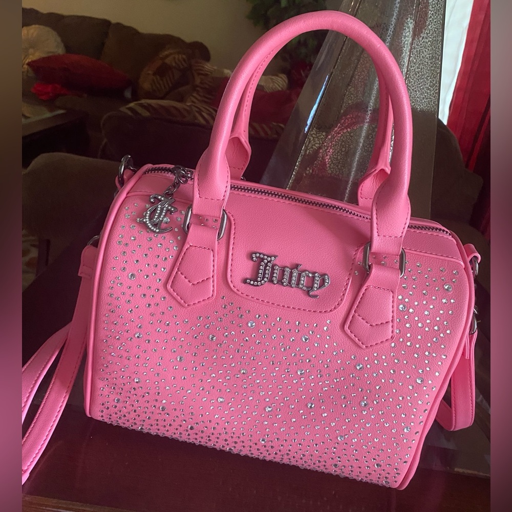 Pink Rhinestone Juicy Couture Handbag 👜 🩷 💎